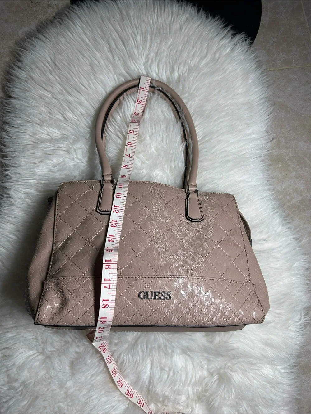 Guess stylish satchel